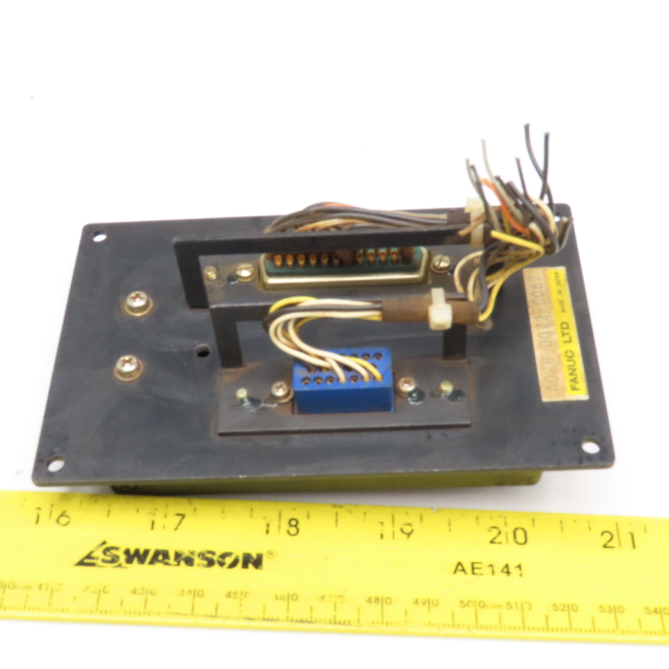 Fanuc A02B-0072-C067 Serial Port Panel Mount Connector Assembly