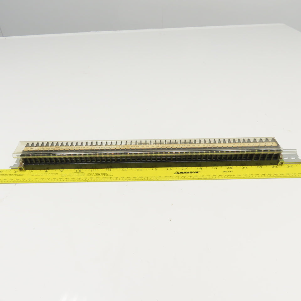 Idec BN15 Wire Terminal Block Rail Assembly Lot Of 48