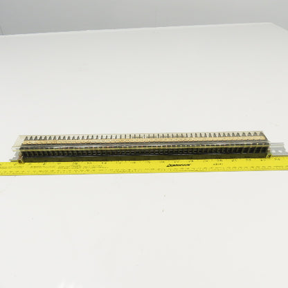 Idec BN15 Wire Terminal Block Rail Assembly Lot Of 48