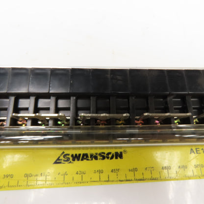 Idec BN15 Wire Terminal Block Rail Assembly Lot Of 48