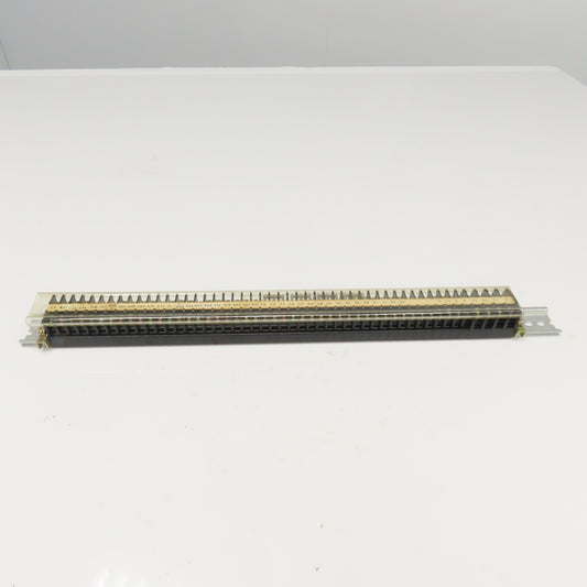 Idec BN15 Wire Terminal Block Rail Assembly Lot Of 48