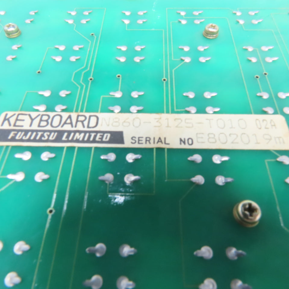 Fanuc A02B-0099-C092 MDI/CRT Operator Keyboard Screen Cover Assembly