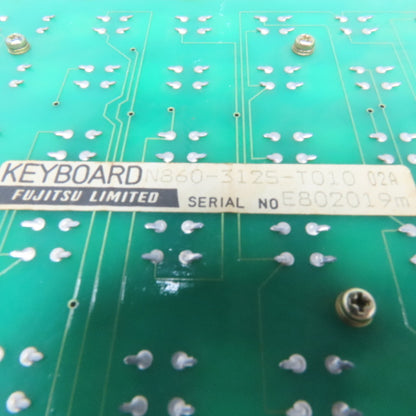 Fanuc A02B-0099-C092 MDI/CRT Operator Keyboard Screen Cover Assembly