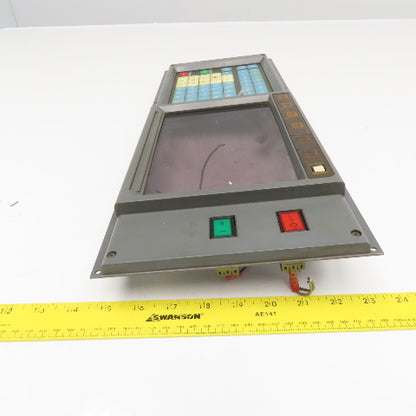 Fanuc A02B-0099-C092 MDI/CRT Operator Keyboard Screen Cover Assembly
