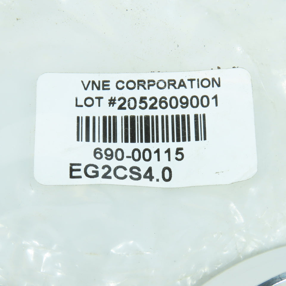 VNE EG2CS4.0 4" Tri Clamp Welding Ferrule 304 Sanitary Stainless Steel Lot of 2
