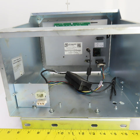 Dynamic Displays QES1512-205 FP12B4G1-ZLn 12" Monitor 100-240VAC 1.0A 50/60HZ