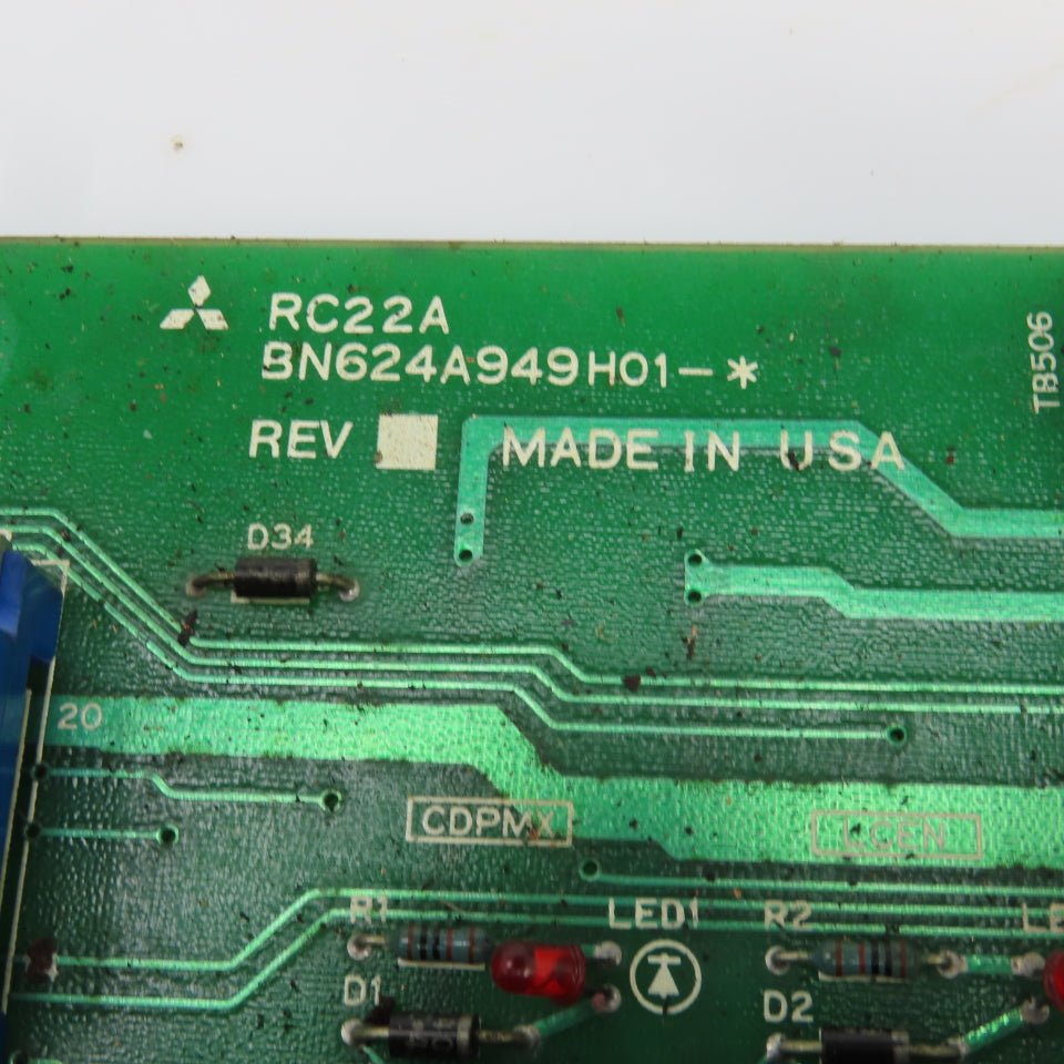 Mitsubishi RC22A BN624A949H01 PC Circuit Board