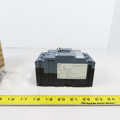 Siemens 3VA5160-4EC31-0AA0 60A Molded Case Circuit Breaker 600V Adjustable Trip