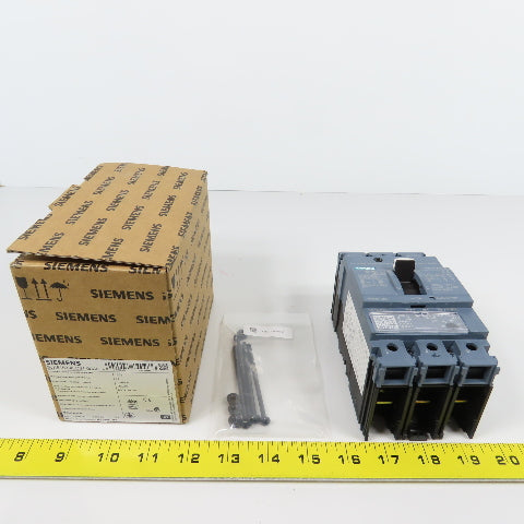 Siemens 3VA5160-4EC31-0AA0 60A Molded Case Circuit Breaker 600V Adjustable Trip
