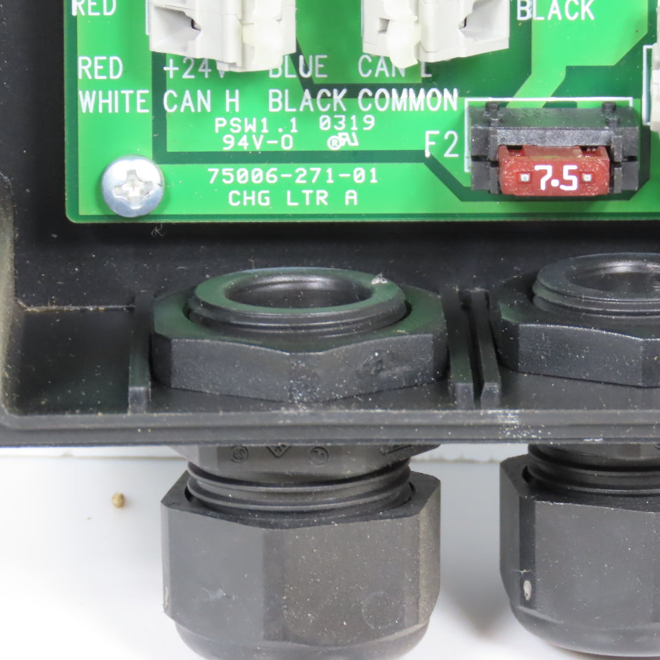 Allen Bradley Devicenet 75006-271-01 PCB Circuit Board W/4" x 4" Enclosure