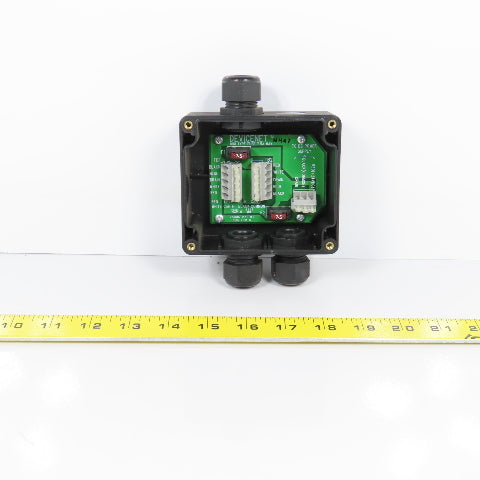 Allen Bradley Devicenet 75006-271-01 PCB Circuit Board W/4" x 4" Enclosure