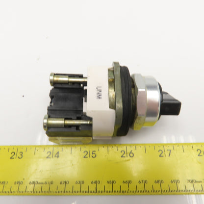 Allen Bradley 800T-H2 2 Position Selector Switch 600V