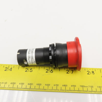 Allen Bradley 800FD-MT44EX02 300V Emergency Stop EMO Switch Twist Release