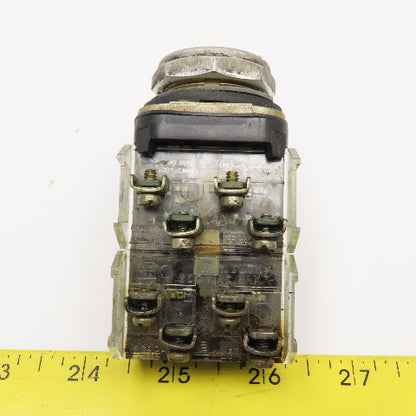 Allen Bradley 800T-A 600V Push Button Switch Black