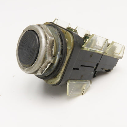 Allen Bradley 800T-A 600V Push Button Switch Black
