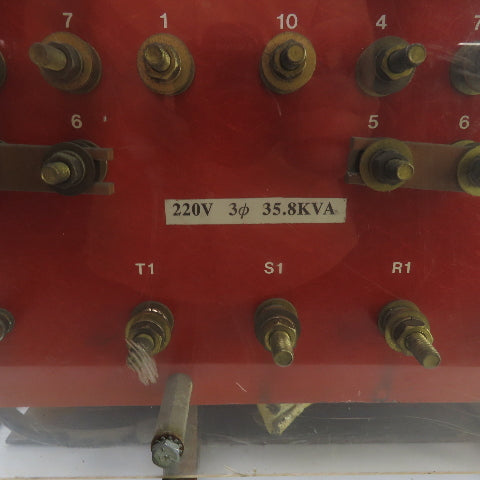 Shape W9628 44.6kVA Machine Transformer HV 190-480V LV 220Y-200-100V 3PH