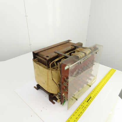 Mitsubishi BK0-NC6092H37 33.6kVA Machine Transformer HV 210/480V LV 100/200 3PH