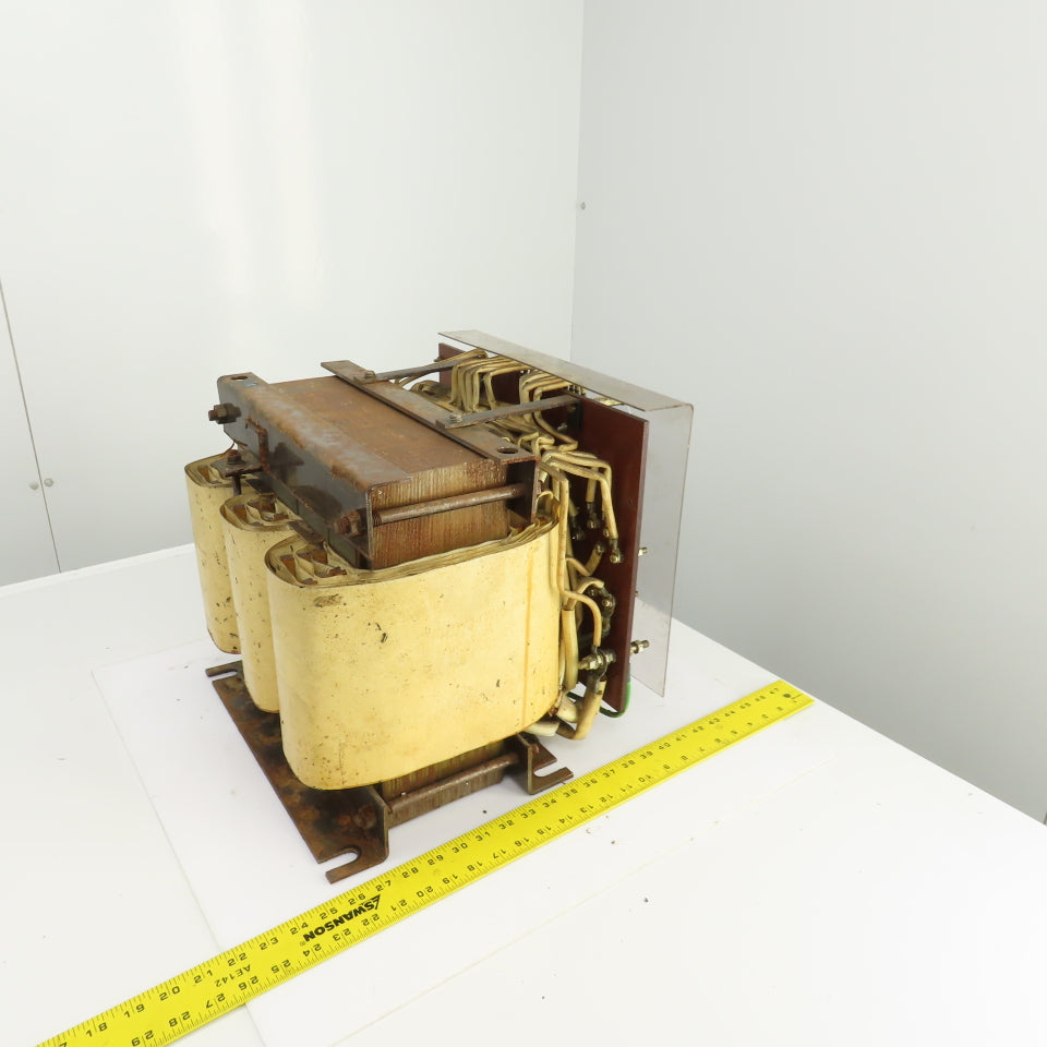 Mitsubishi BK0-NC6092H37 33.6kVA Machine Transformer HV 210/480V LV 100/200 3PH