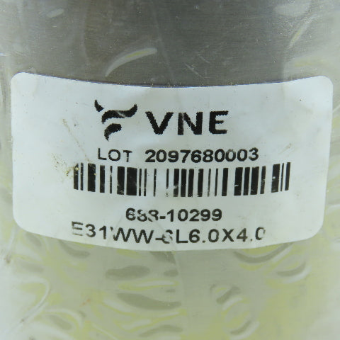 VNE E31WW-6L6.0X4.0 Buttweld Concentric Reducer 316L Sanitary Stainless Steel