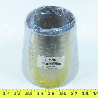 VNE E31WW-6L6.0X4.0 Buttweld Concentric Reducer 316L Sanitary Stainless Steel