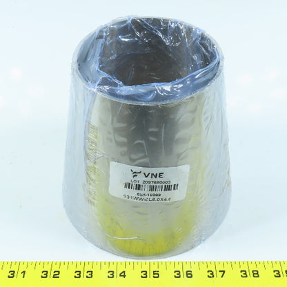 VNE E31WW-6L6.0X4.0 Buttweld Concentric Reducer 316L Sanitary Stainless Steel