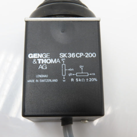 Genge & Thoma SK36CP-200 4 Position Miniature Operator Panel Joystick