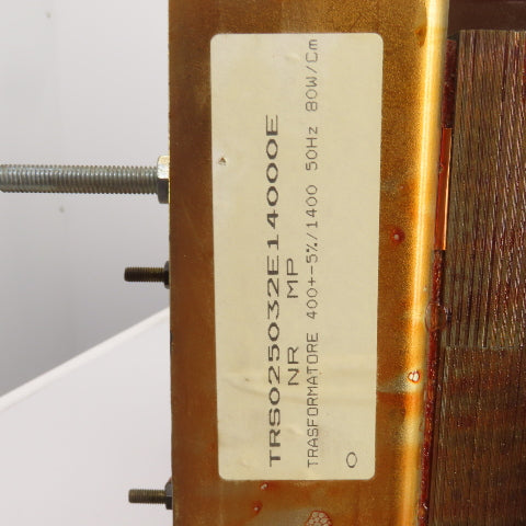 TRS025032E14000E Transformer 400+5% / 1400 50HZ 80W/Cm