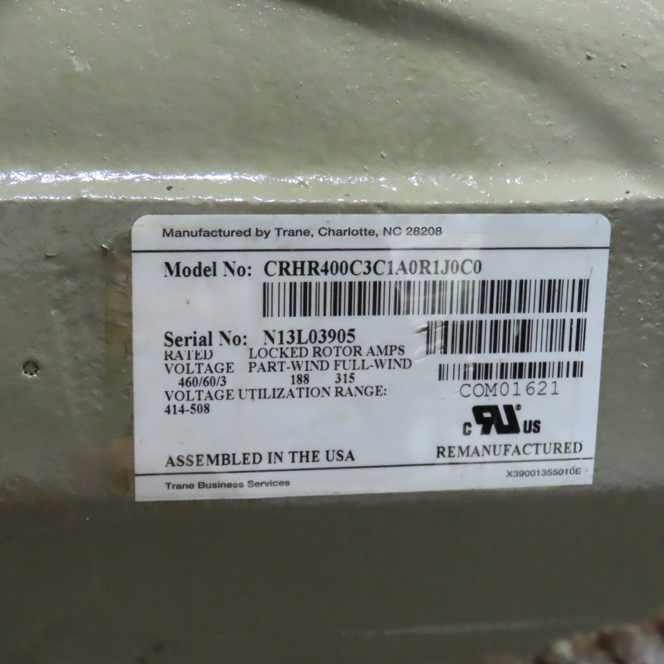 Trane CCACC901 90 Ton Refrigeration Compressor Liquid Chiller 480V Parts/Repair