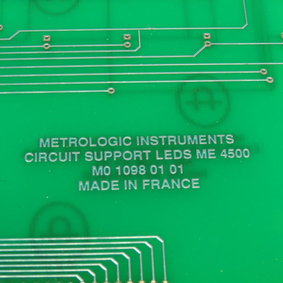 Metrologic Instruments M010980101 Circuit Support LEDS Me 4500 Circuit Board