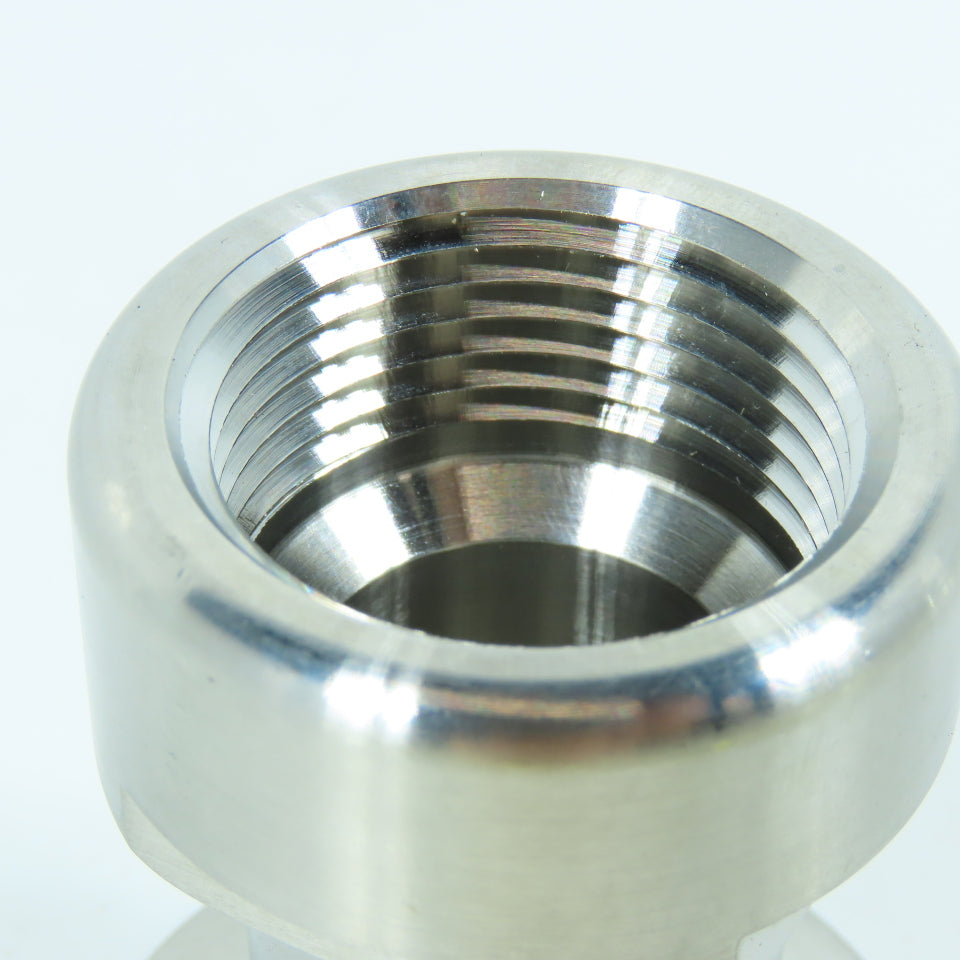 VNE 1" Female Adapter 304 Sanitary Stainless Steel Clamp x FNPT