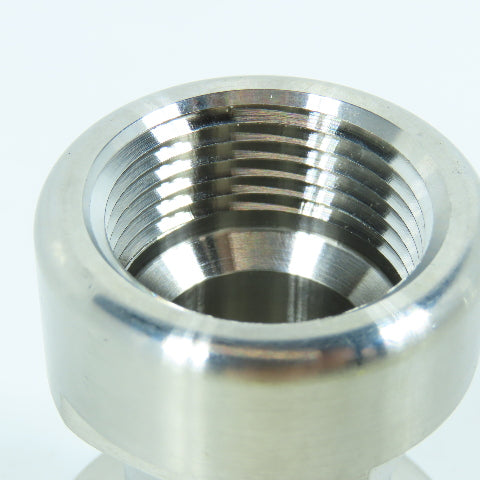VNE 1" Female Adapter 304 Sanitary Stainless Steel Clamp x FNPT