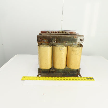 Mitsubishi RK744-024 33.6kVA Three Phase Transformer HV 200V LV 100/200V