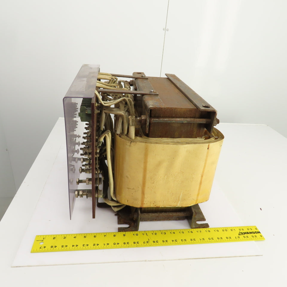 Mitsubishi RK744-024 33.6kVA Three Phase Transformer HV 200V LV 100/200V