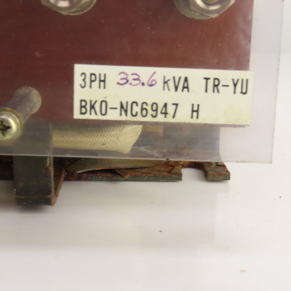 Mitsubishi RK744-024 33.6kVA Three Phase Transformer HV 200V LV 100/200V