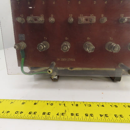 Mitsubishi RK744-024 33.6kVA Three Phase Transformer HV 200V LV 100/200V