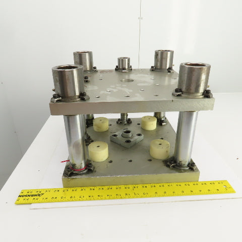 Danly 4 Post Aluminum Die Shoe Set 16" FB 10-1/2"x13-1/4" Working Area