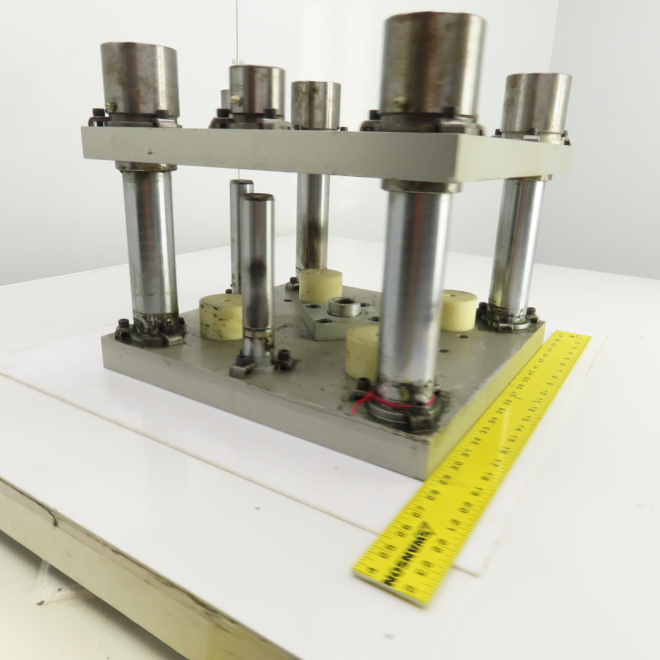 Danly 4 Post Aluminum Die Shoe Set 16" FB 10-1/2"x13-1/4" Working Area