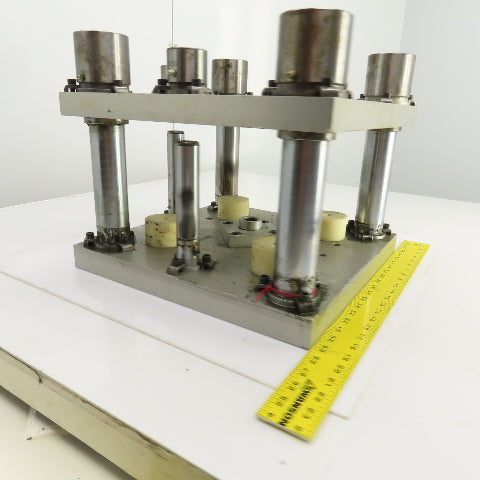 Danly 4 Post Aluminum Die Shoe Set 16" FB 10-1/2"x13-1/4" Working Area