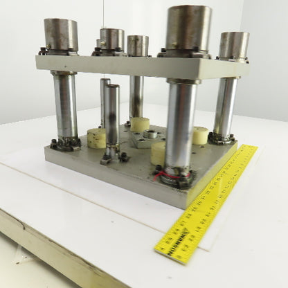 Danly 4 Post Aluminum Die Shoe Set 16" FB 10-1/2"x13-1/4" Working Area