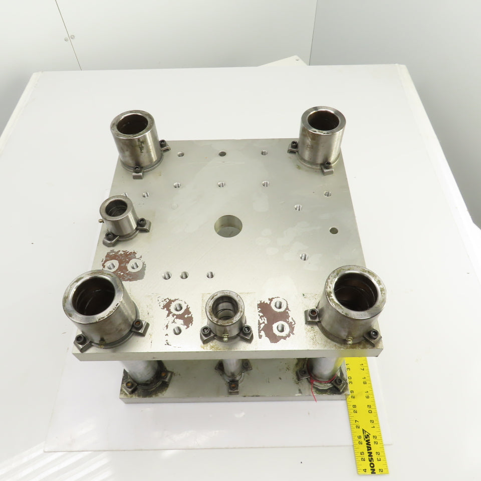 Danly 4 Post Aluminum Die Shoe Set 16" FB 10-1/2"x13-1/4" Working Area