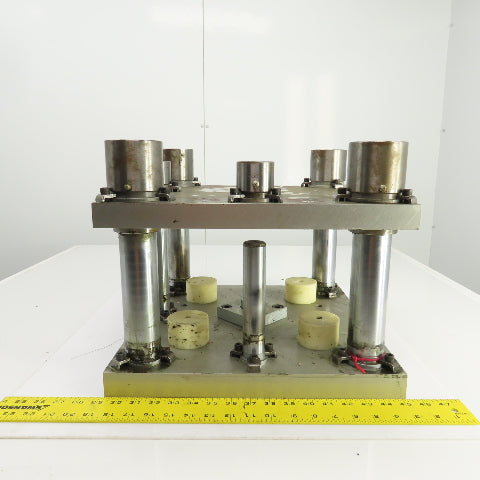 Danly 4 Post Aluminum Die Shoe Set 16" FB 10-1/2"x13-1/4" Working Area