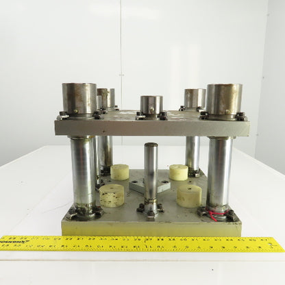 Danly 4 Post Aluminum Die Shoe Set 16" FB 10-1/2"x13-1/4" Working Area