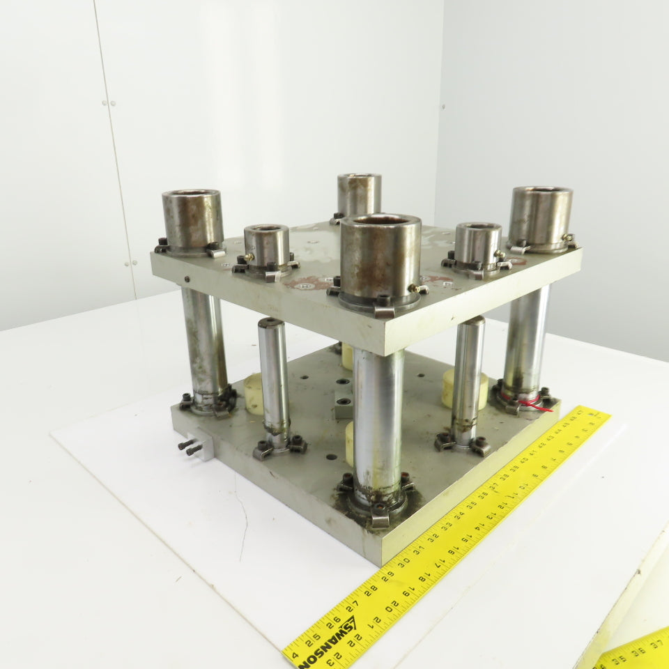 Danly 4 Post Aluminum Die Shoe Set 16" FB 10-1/2"x13-1/4" Working Area