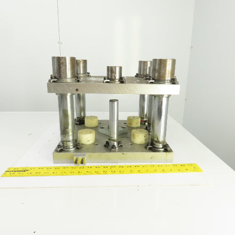 Danly 4 Post Aluminum Die Shoe Set 16" FB 10-1/2"x13-1/4" Working Area