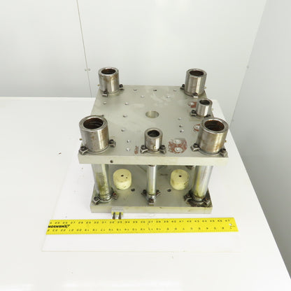 Danly 4 Post Aluminum Die Shoe Set 16" FB 10-1/2"x13-1/4" Working Area