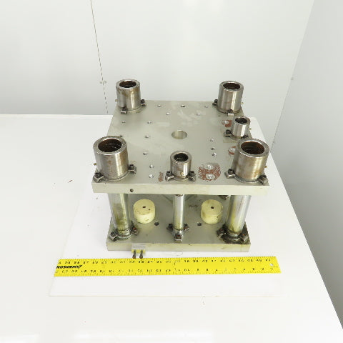 Danly 4 Post Aluminum Die Shoe Set 16" FB 10-1/2"x13-1/4" Working Area