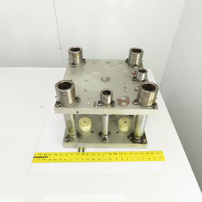 Danly 4 Post Aluminum Die Shoe Set 16" FB 10-1/2"x13-1/4" Working Area