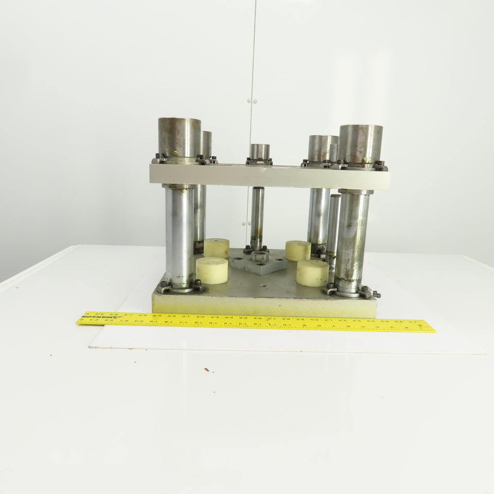 Danly 4 Post Aluminum Die Shoe Set 16" FB 10-1/2"x13-1/4" Working Area