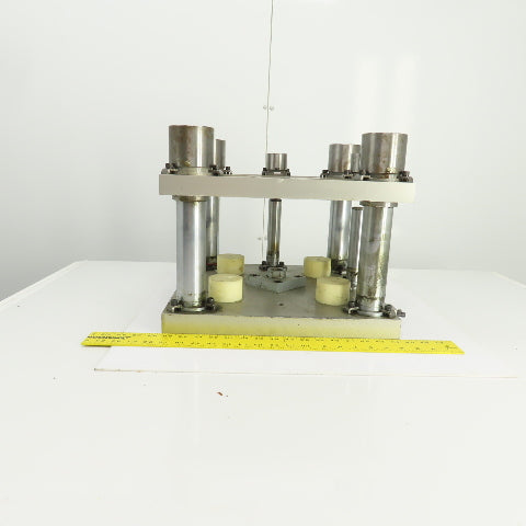 Danly 4 Post Aluminum Die Shoe Set 16" FB 10-1/2"x13-1/4" Working Area