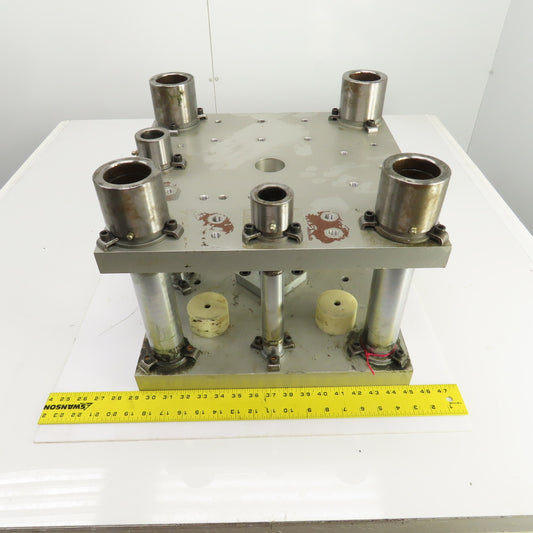 Danly 4 Post Aluminum Die Shoe Set 16" FB 10-1/2"x13-1/4" Working Area